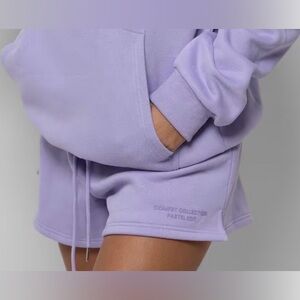 Pastel Lavender High-Waist Women's Shorts NWT!